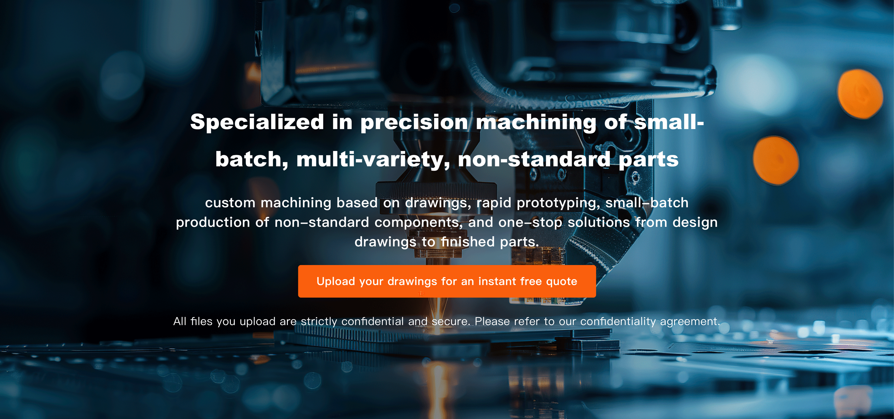 Specializing in precision machining of small-batch, multi-variety non-standard parts.