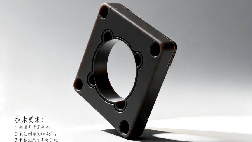 上下盖螺钉工装 | 尼龙花形异形腔五轴CNC加工 | 半导体设备工装精密加工 | 苏州非标零件加工 | 莱图加