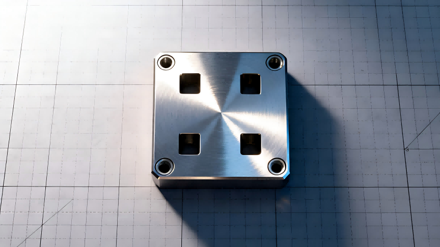 铝合金多孔版螺钉工装 | 6061铝合金四轴CNC多孔加工 | 半导体设备工装 | 苏州非标零件加工 | 莱图加