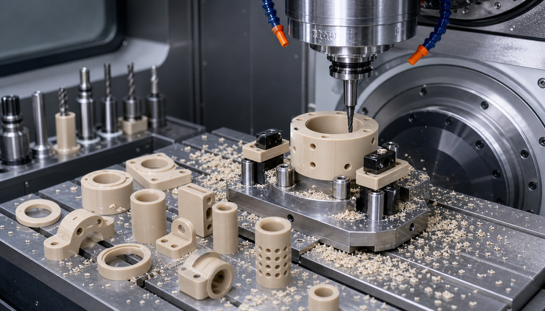 small batch non-standard precision parts processing _ high precision CNC machining manufacturer _ OEMach